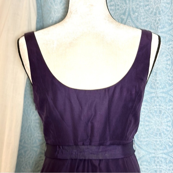 #D1 Glint Silk Blend Sleeveless Cocktail Dress - Picture 6 of 6